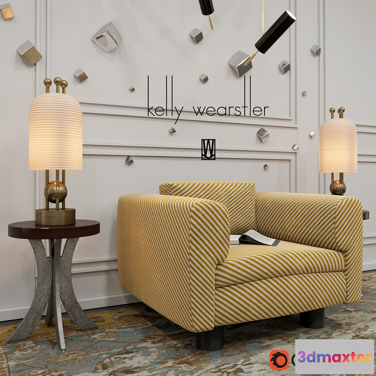 1399720 - Kelly Wearstler Durant Club 3D Max