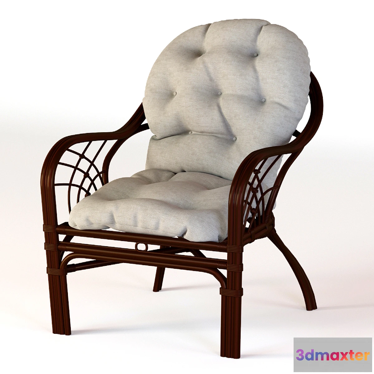 1399822 - Roma rattan chair 3D Max