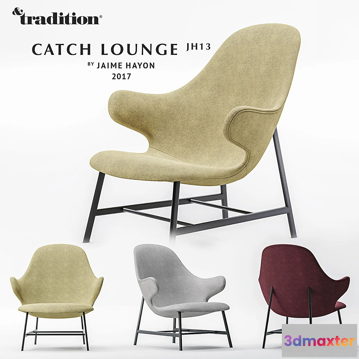 1400726 - &tradition CatchLounge JH13 3D Max