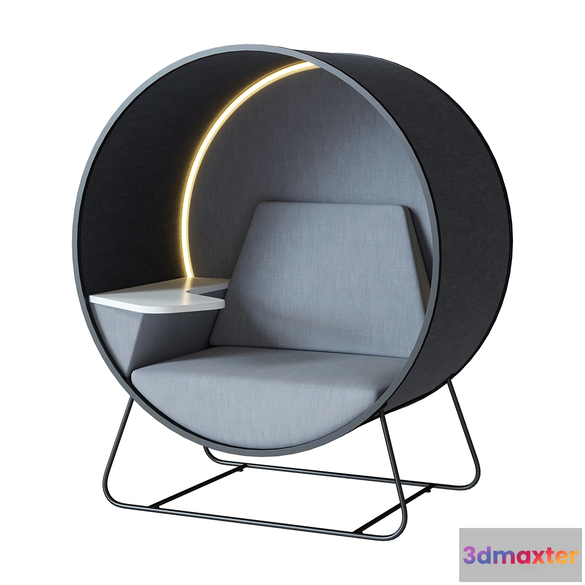 1400936 - Office cubicle Connection Kuppel 3D Max