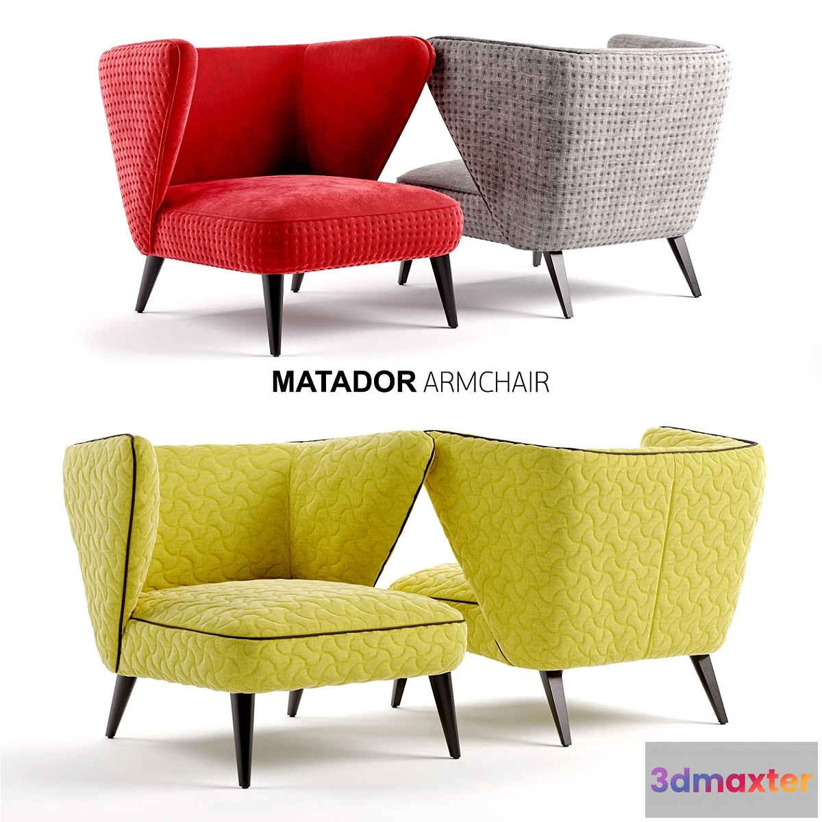 1400960 - Roche Bobois Matador 3D Max