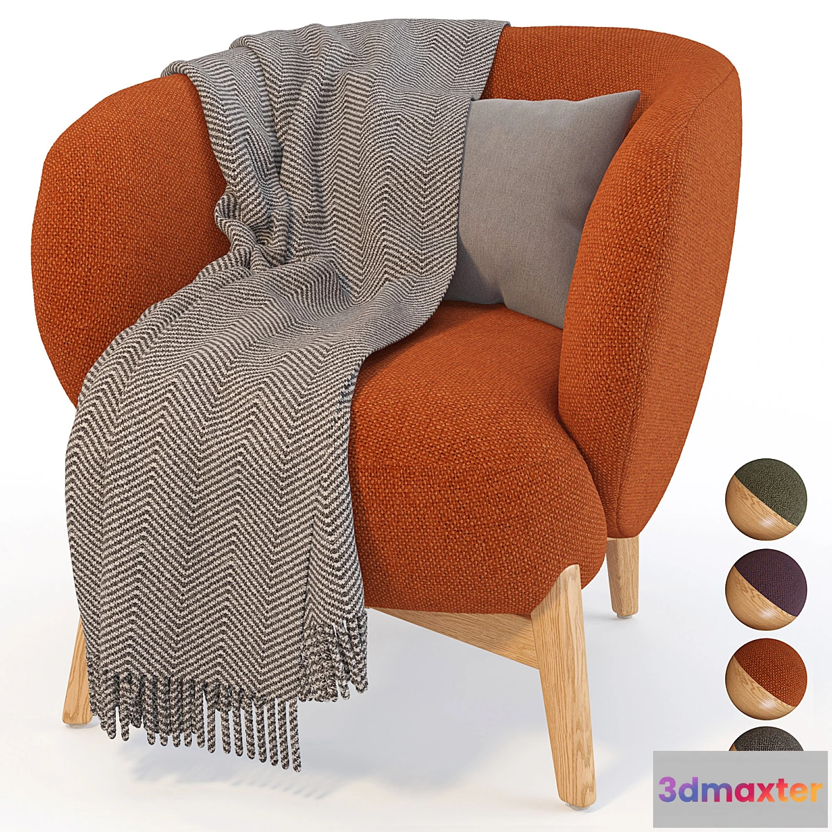 1402972 - Armchair Lancy 3D Max