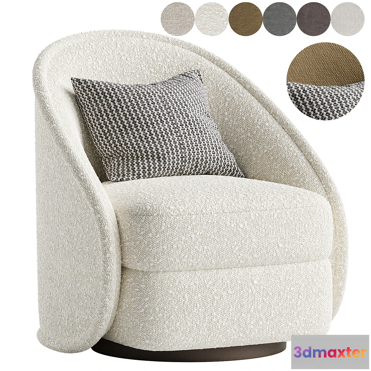 1403150 - The Beak Swivel Chair 3D Max