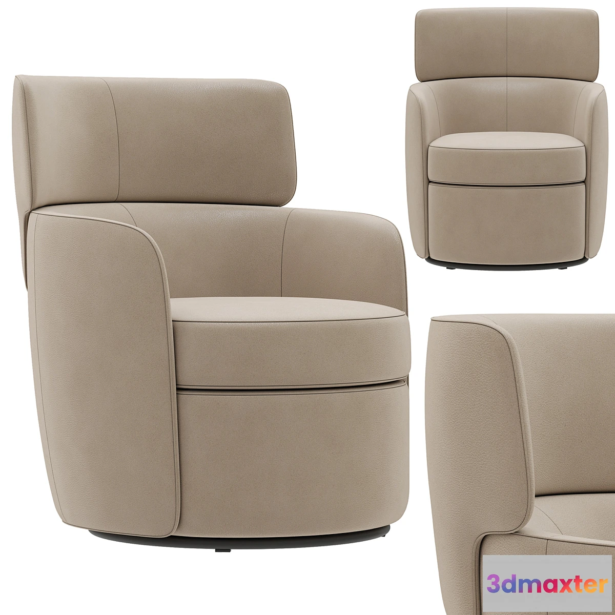 1403624 - Ditre Italia CLAIRE SWIVEL 3D Max