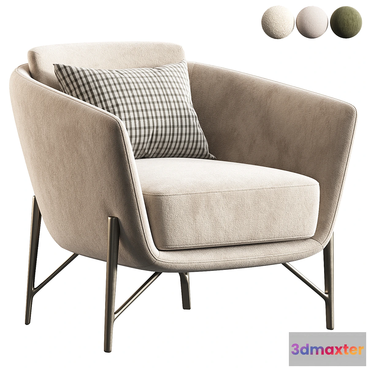 1405078 - VENERE Armchair 3D Max