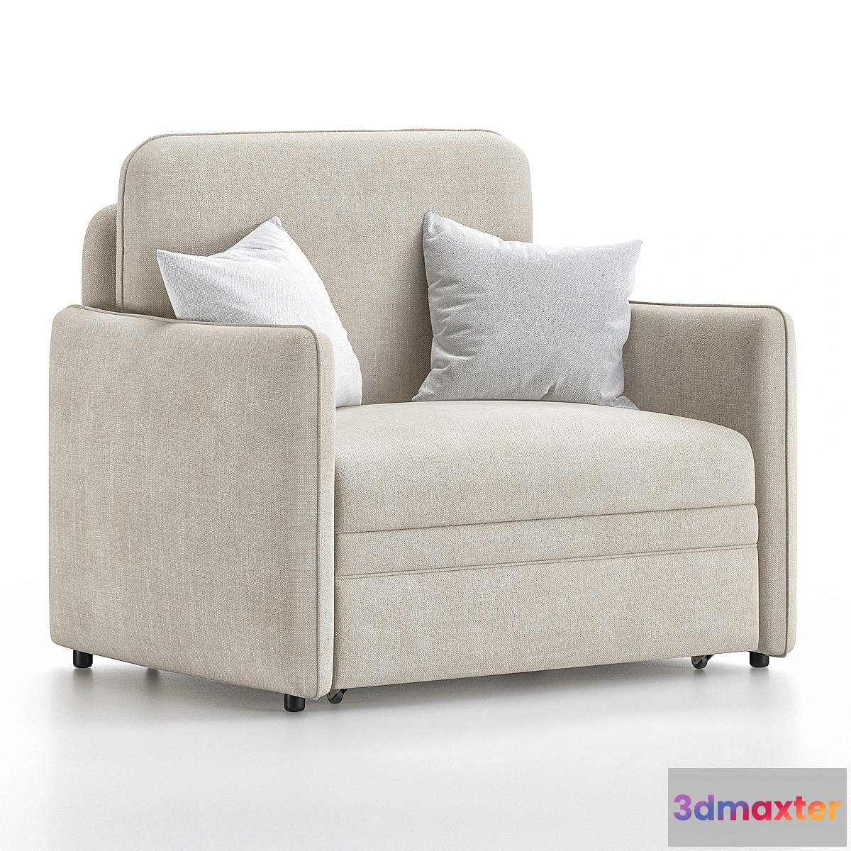 1405640 - Armchair bed Cases Textile Light 3D Max