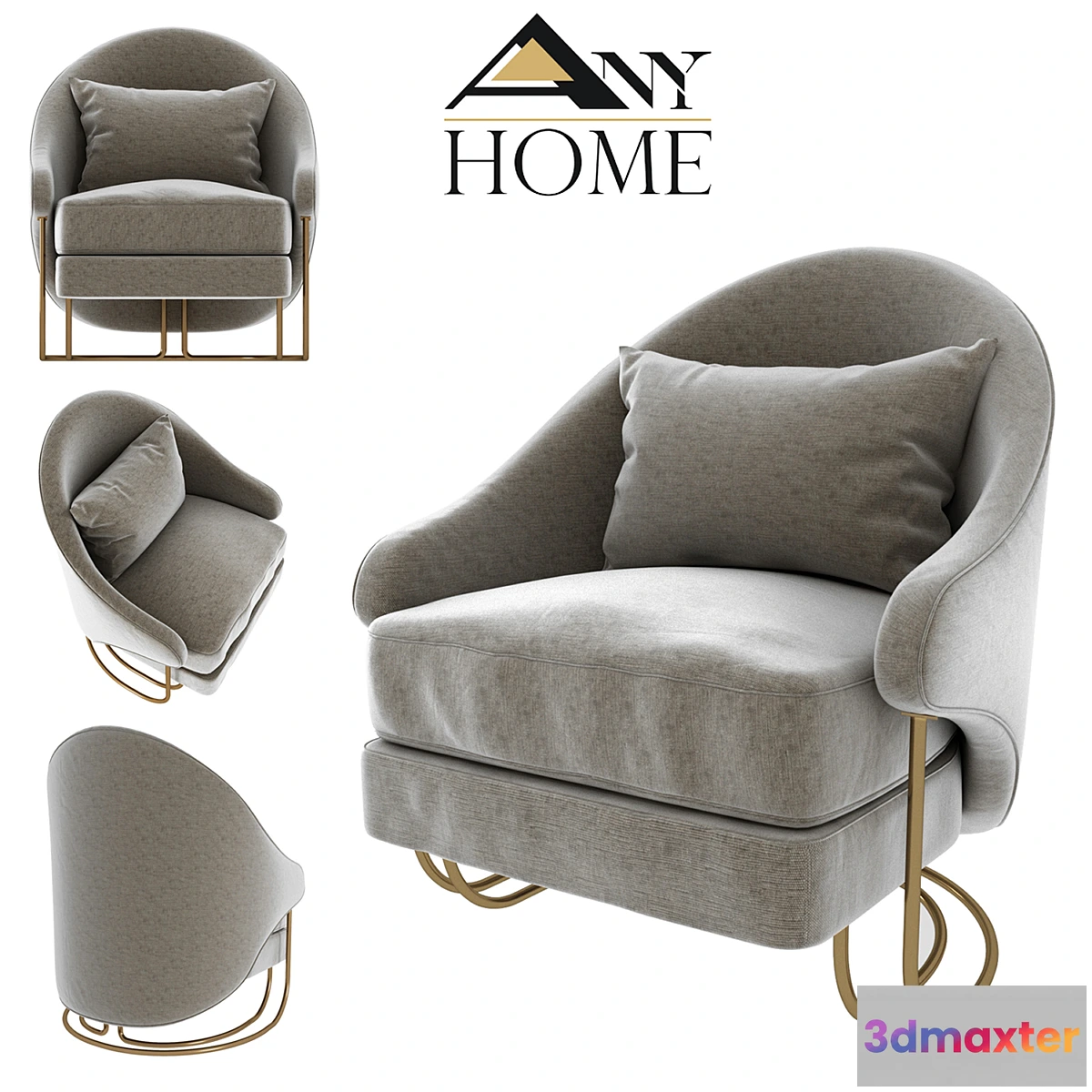 1406698 - Any-Home Chair V009 3D Max