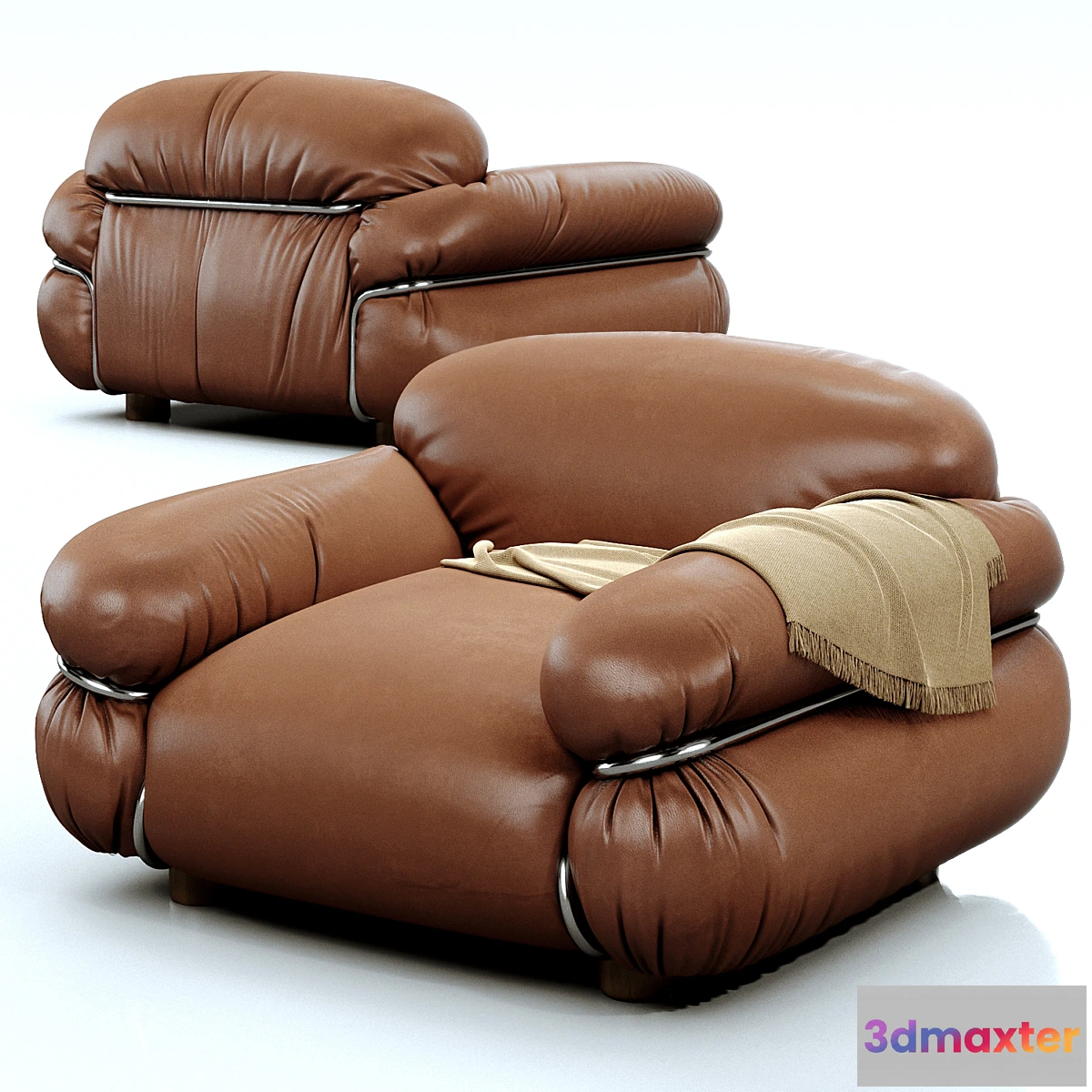 1407978 - Tacchini SESANN Armchair 3D Max