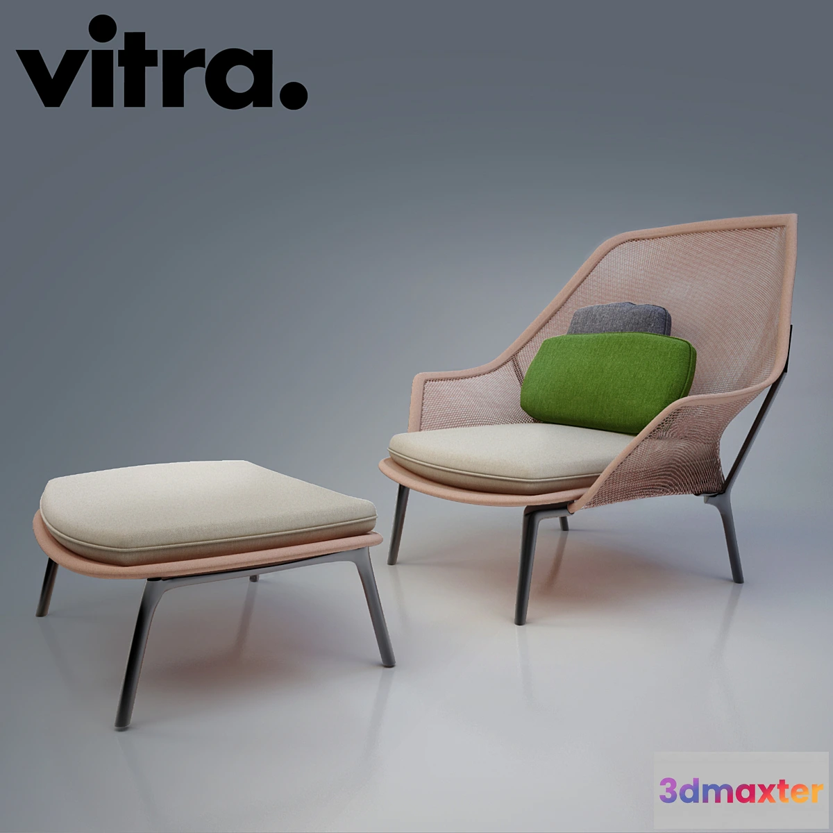 1408226 - Vitra Slow Chair 3D Max