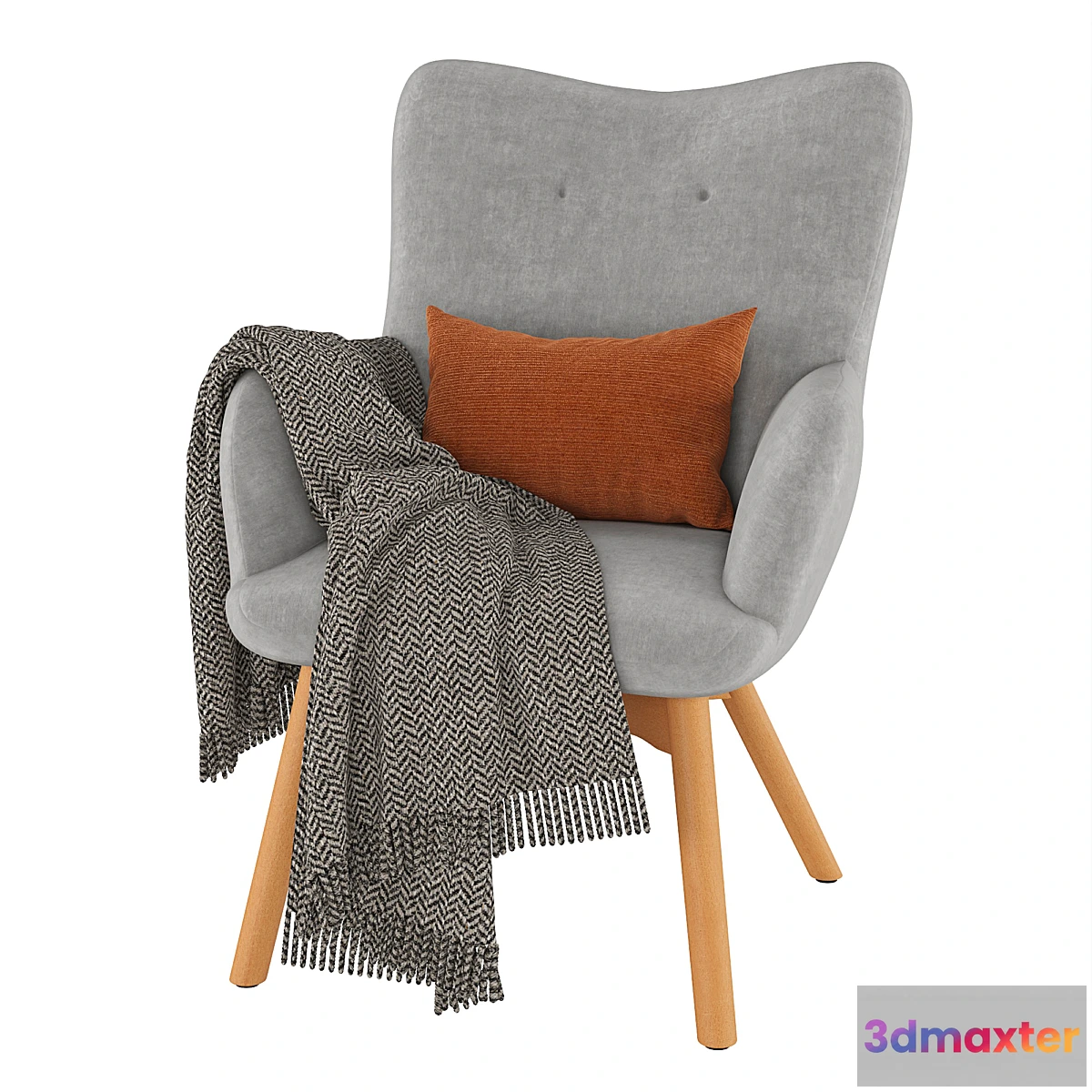 1410590 - Rdvdeco Arm Chair 3D Max