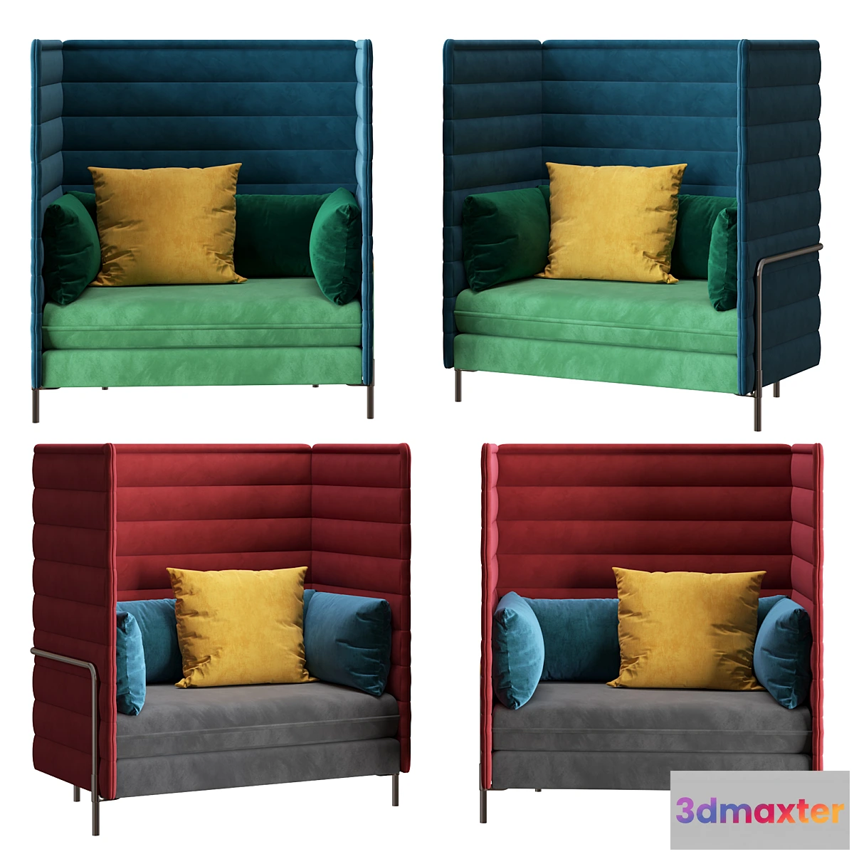 1410988 - Vitra alcove sofa 3D Max