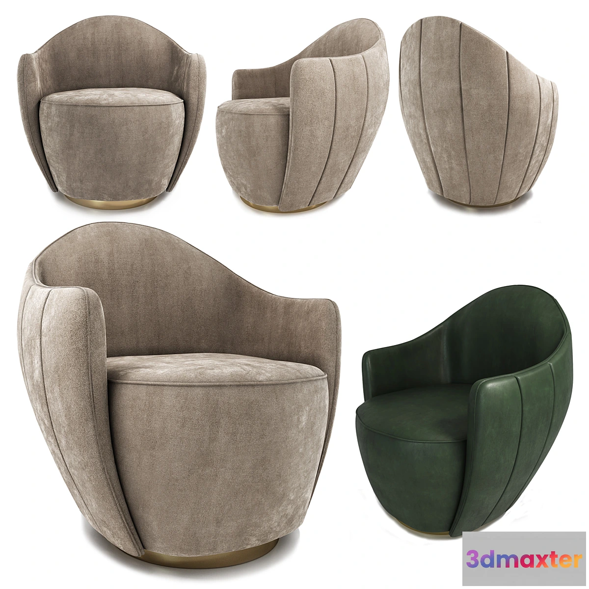 1411820 - ARMCHAIRS HERMES DV Home 3D Max