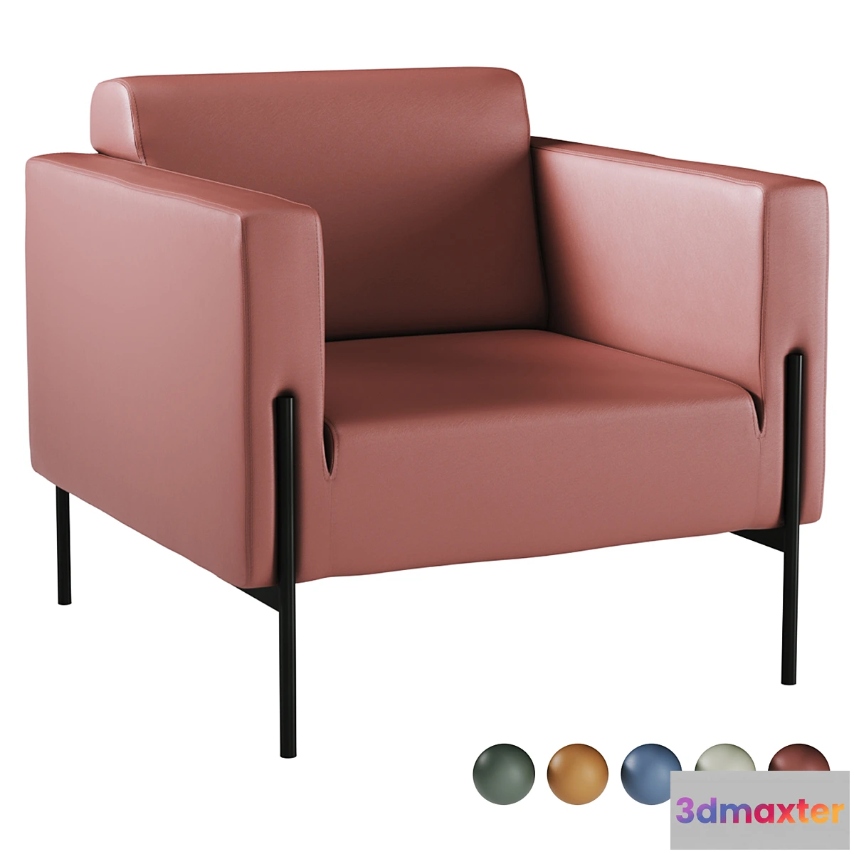 1413166 - Bosco armchair 3D Max
