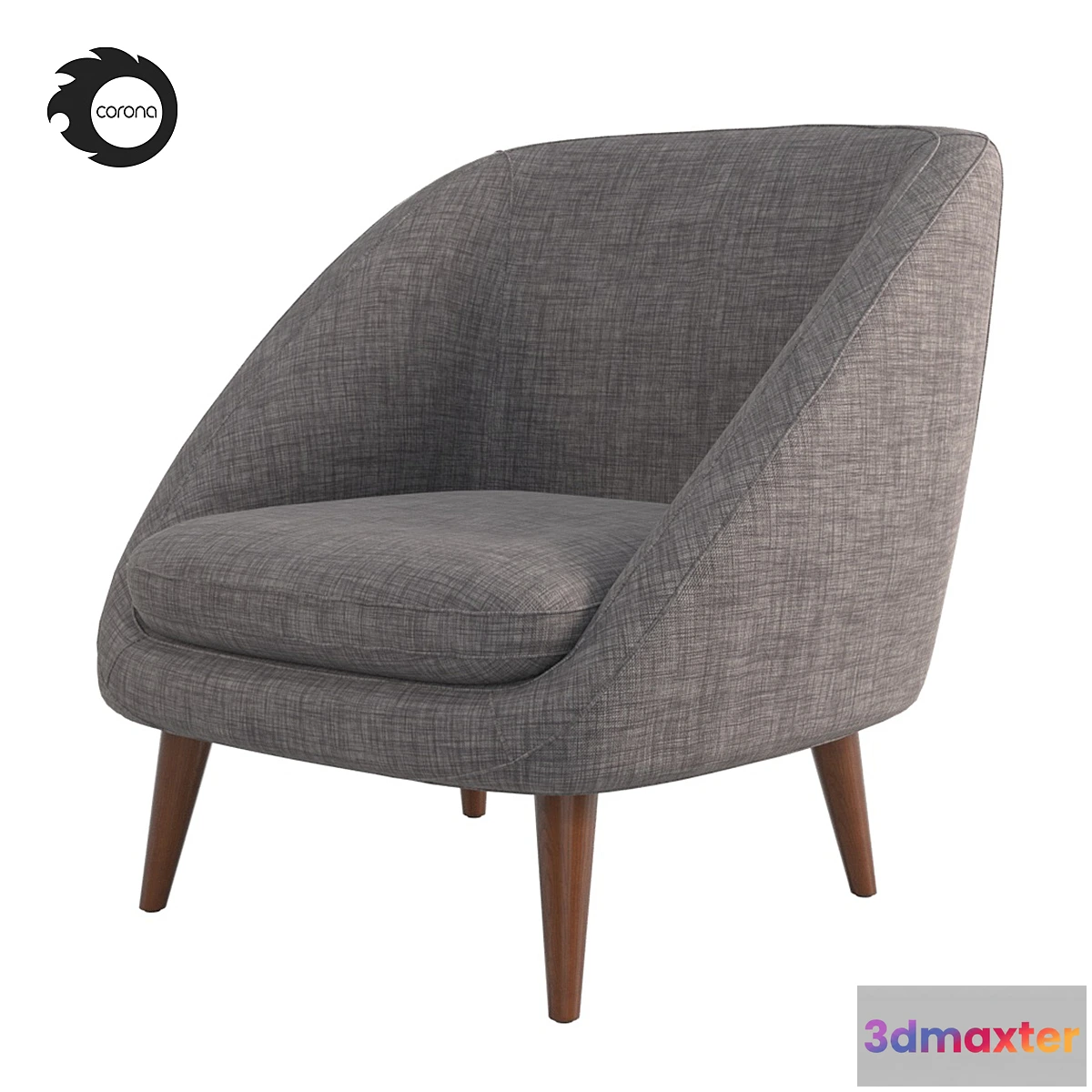 1414110 - Semeon armchair 3D Max
