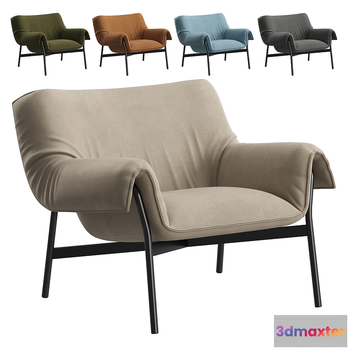 1414368 - Wrap Lounge Chair 3D Max