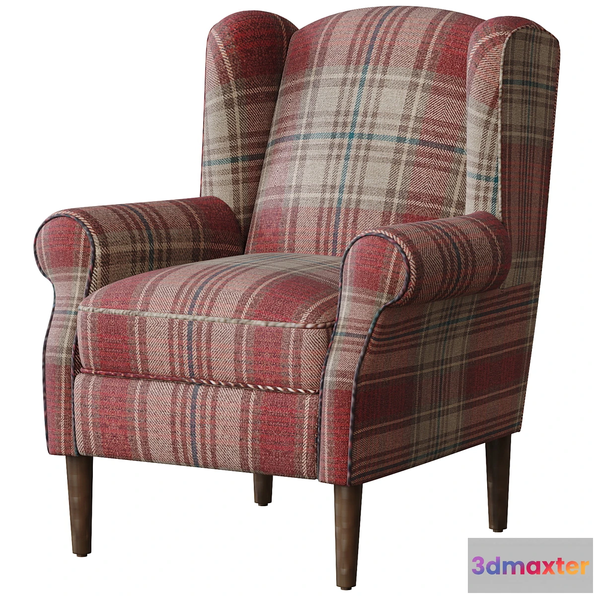 1416932 - Next  Sherlock II Armchair With Light Legs 3D Max