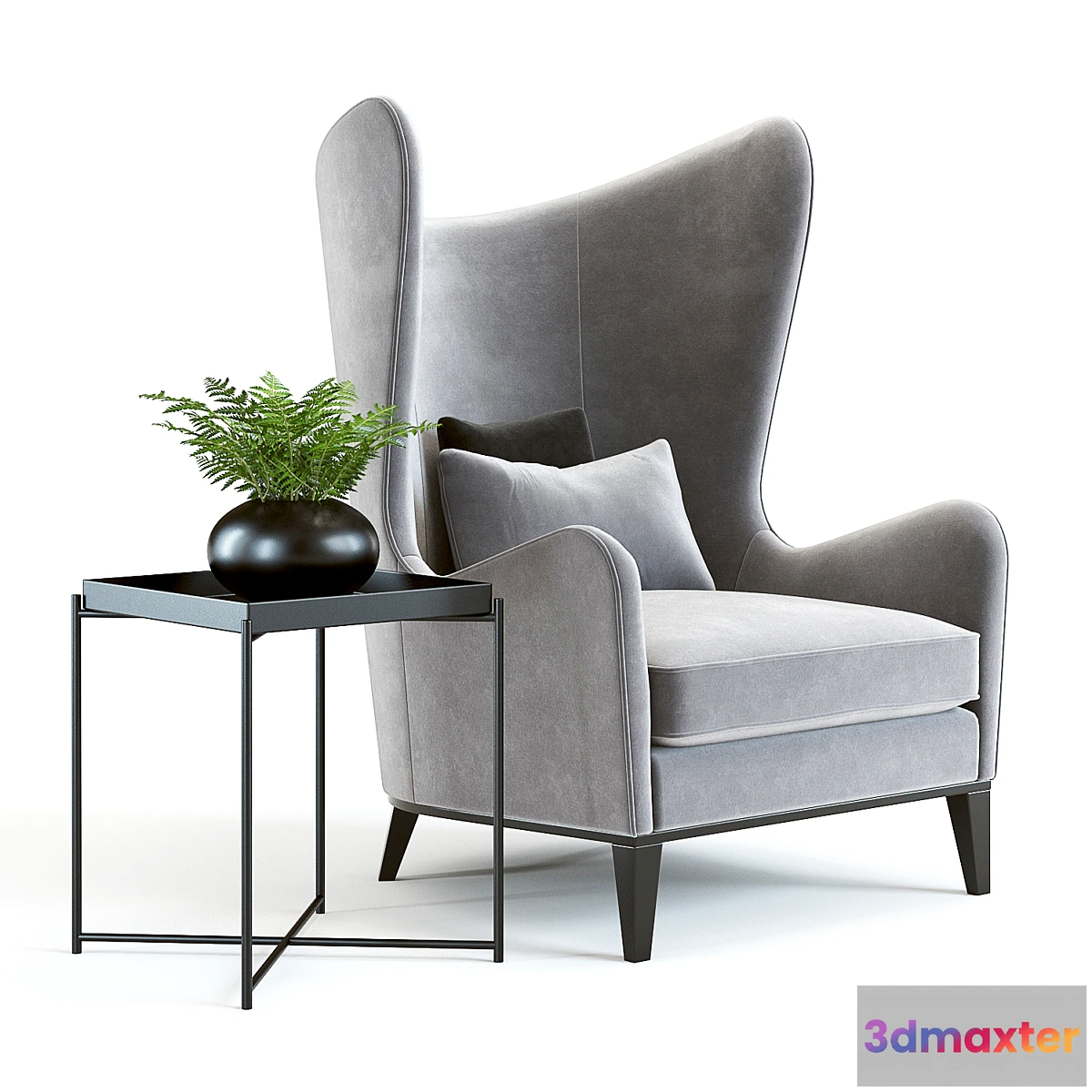 1417368 - Monroe armchair 3D Max