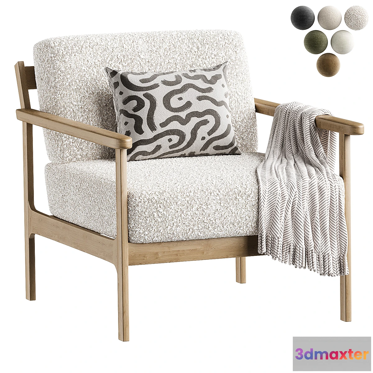 1418086 - Cody Chair 3D Max