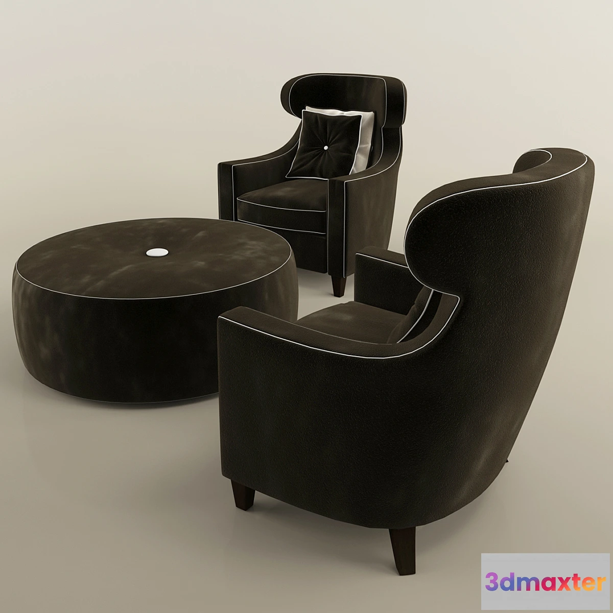 1418328 - armchair & table 3D Max