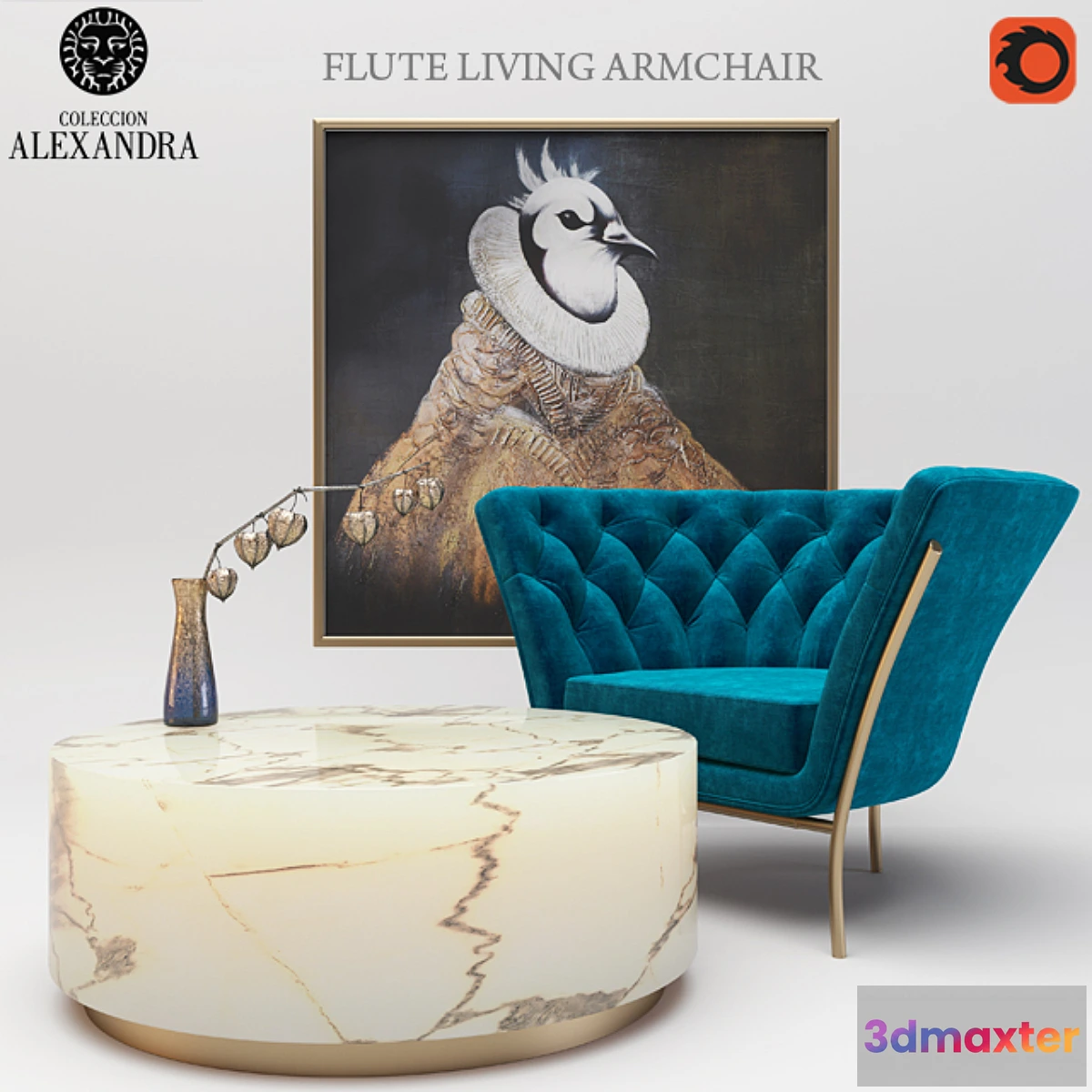 1418774 - Flute 3D Max