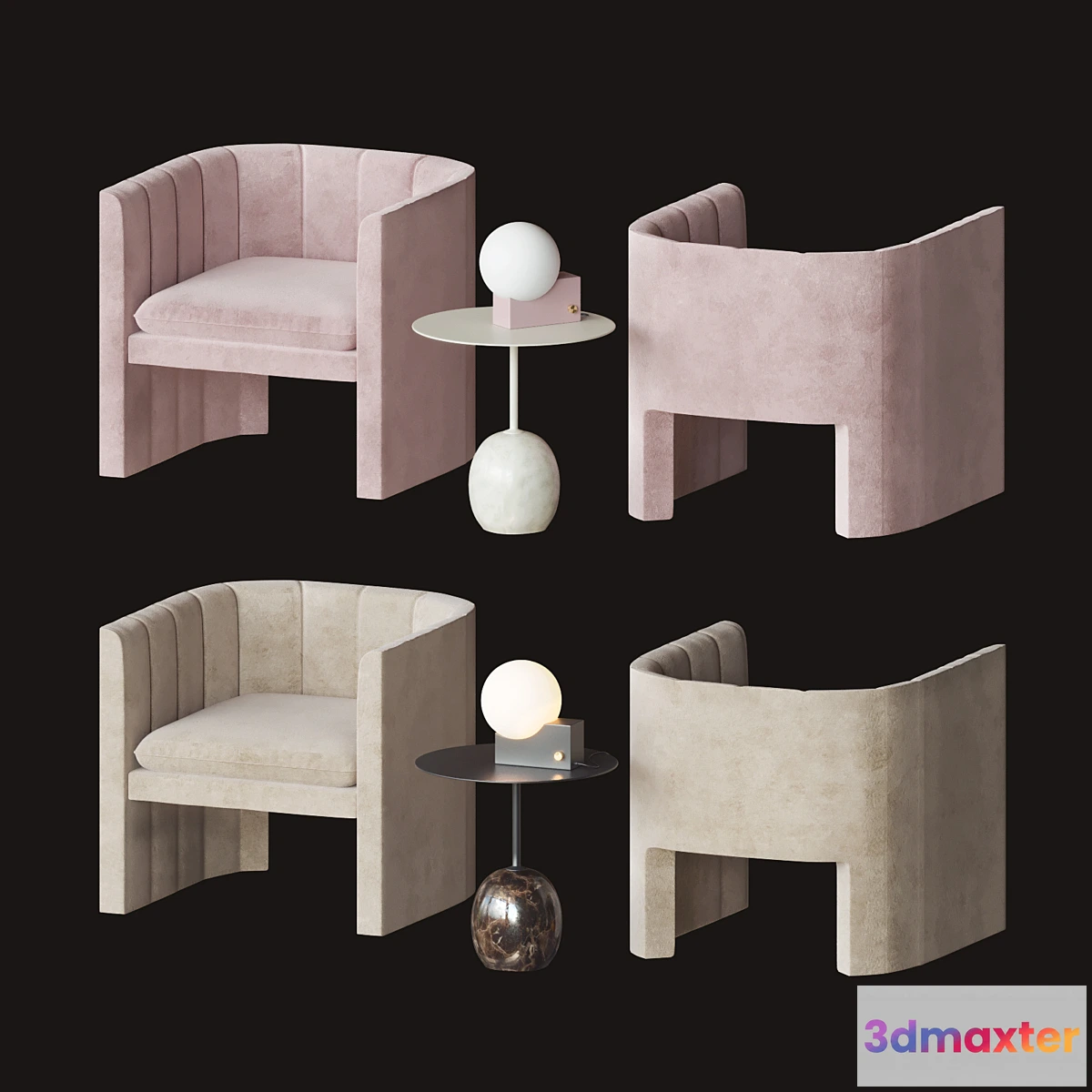 1419320 - Loafer Chair 3D Max