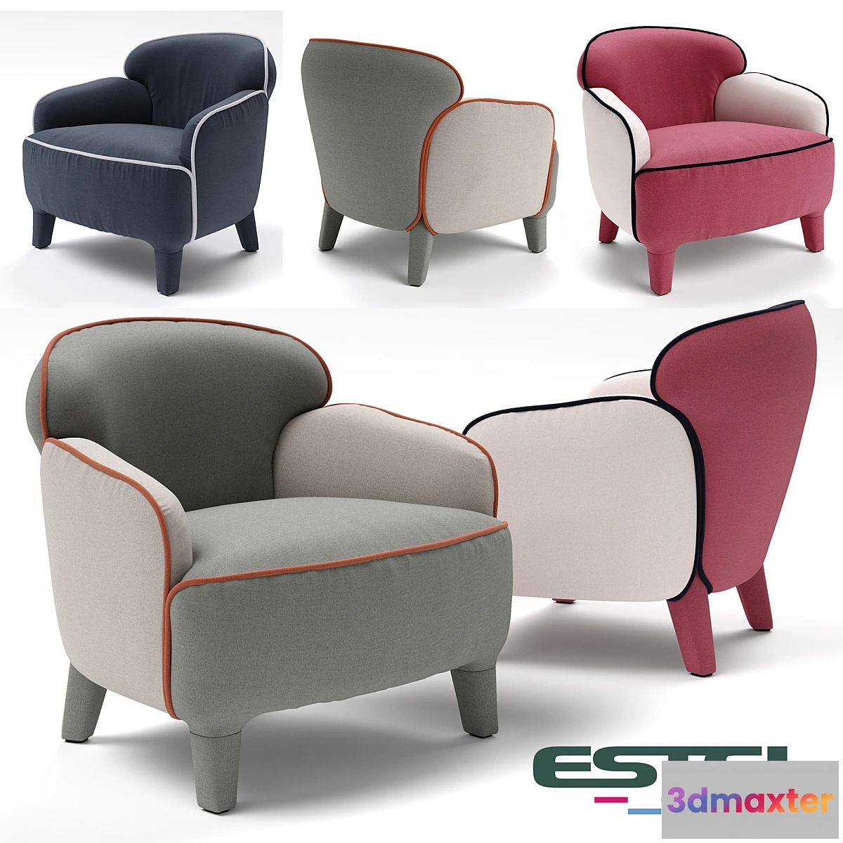 1419632 - ESTEL Polpetta 3D Max