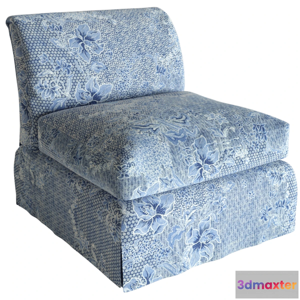 1420818 - ATHERTON SKIRTED SLIPPER CHAIR Ralph Lauren (vray GGX) 3D Max