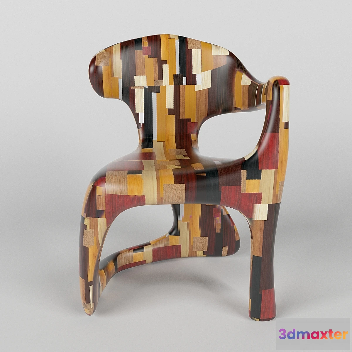 1421080 - Armchair Chapiteau 3D Max