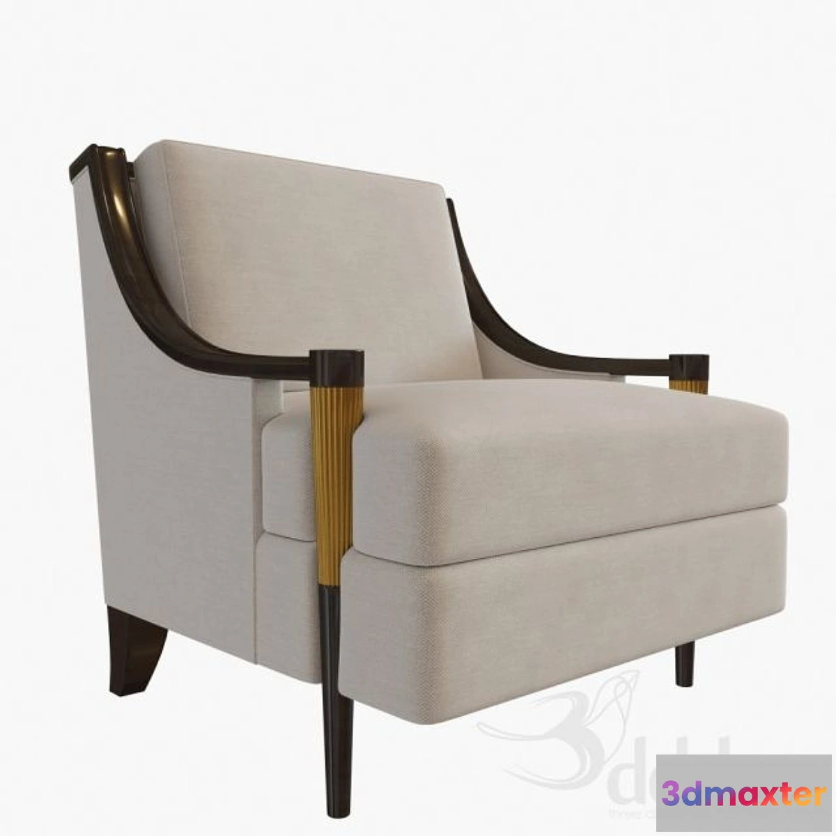 1421756 - SIGNATURE LOUNGE CHAIR 3D Max