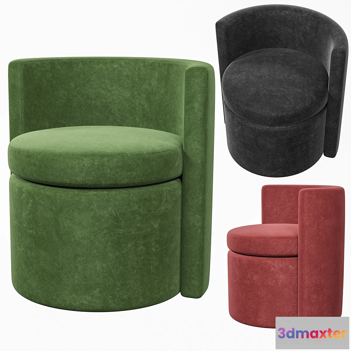 1422708 - Armchair Eichholtz Arcadia 3D Max