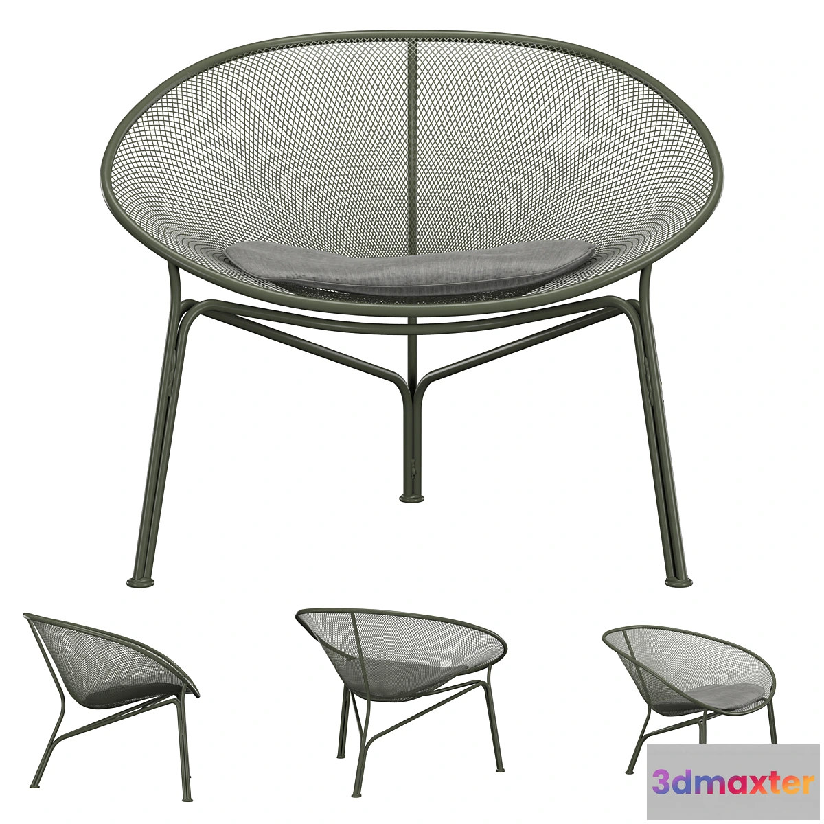 1424894 - King Luna Chair 3D Max