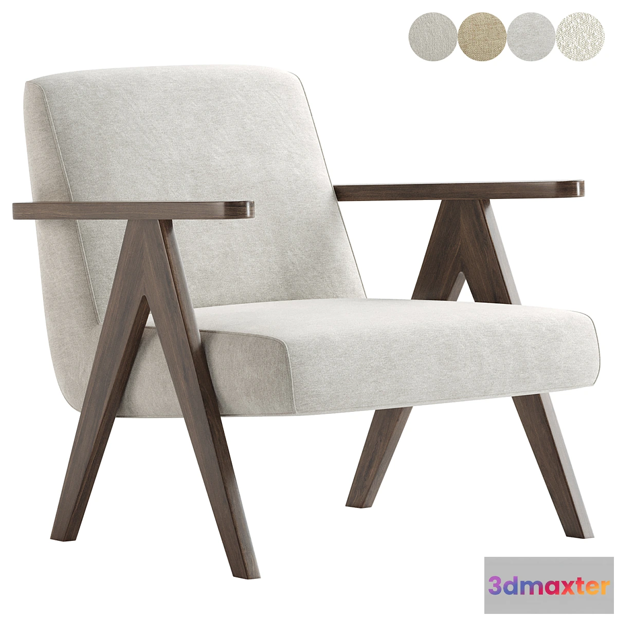1426584 - Draper Armchair 3D Max