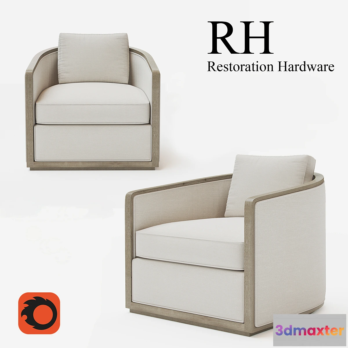 1427534 - DIXON CHAIR 3D Max