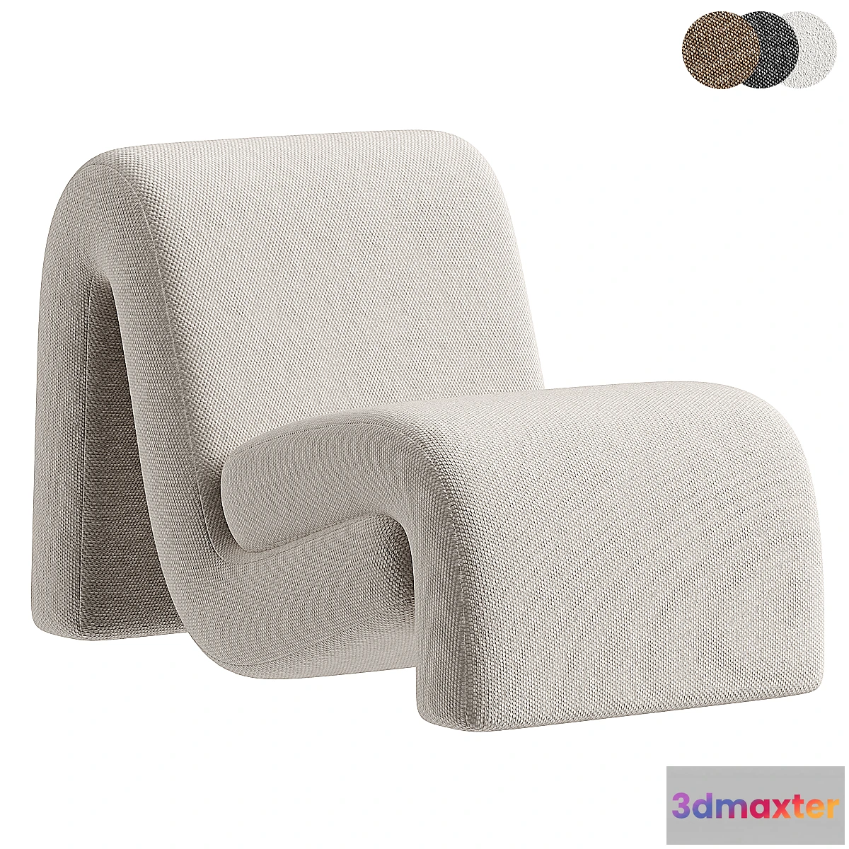 1428280 - Armchair Curve 3D Max