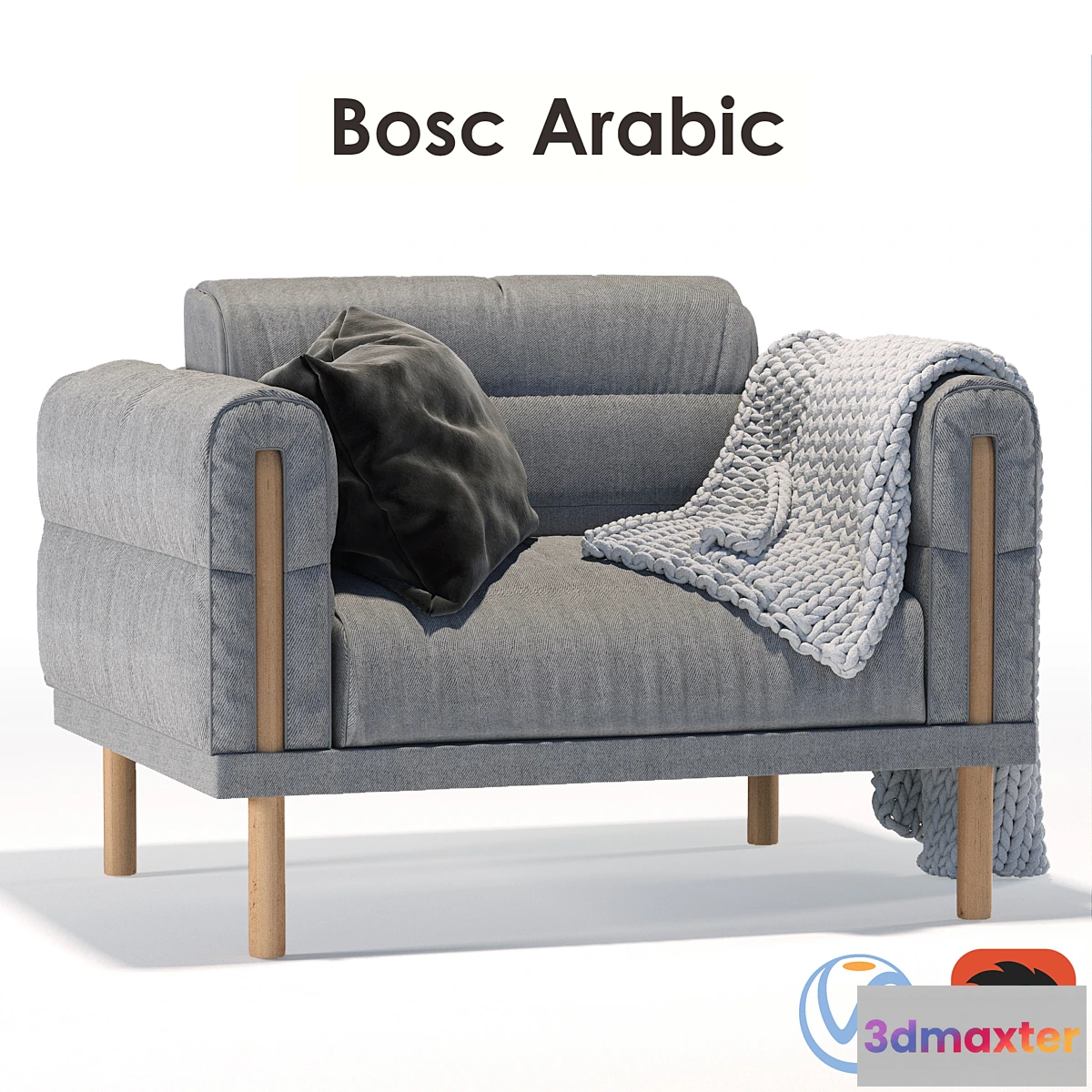 1431054 - bosc Abric 3D Max