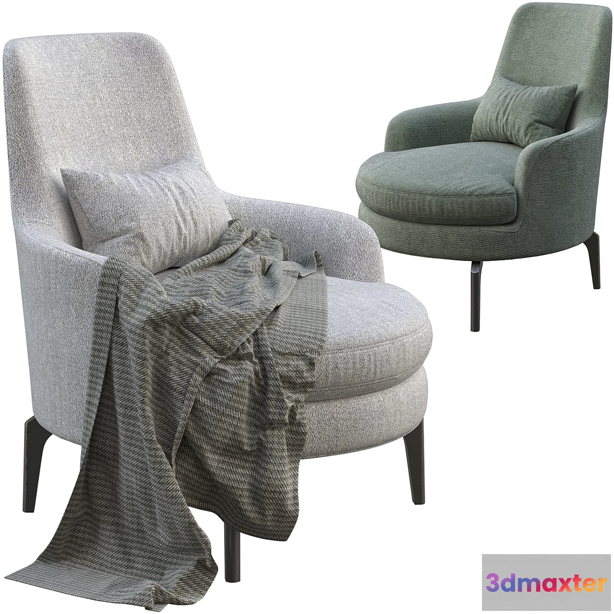 1431062 - Armchair Calligaris Medea 3D Max