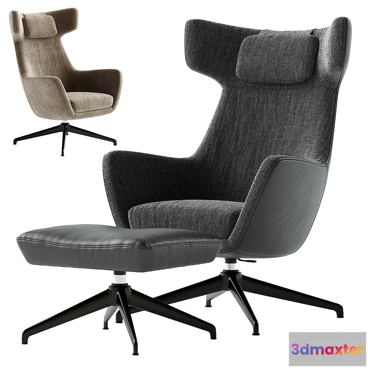 1432212 - T—Vision Armchair 3D Max