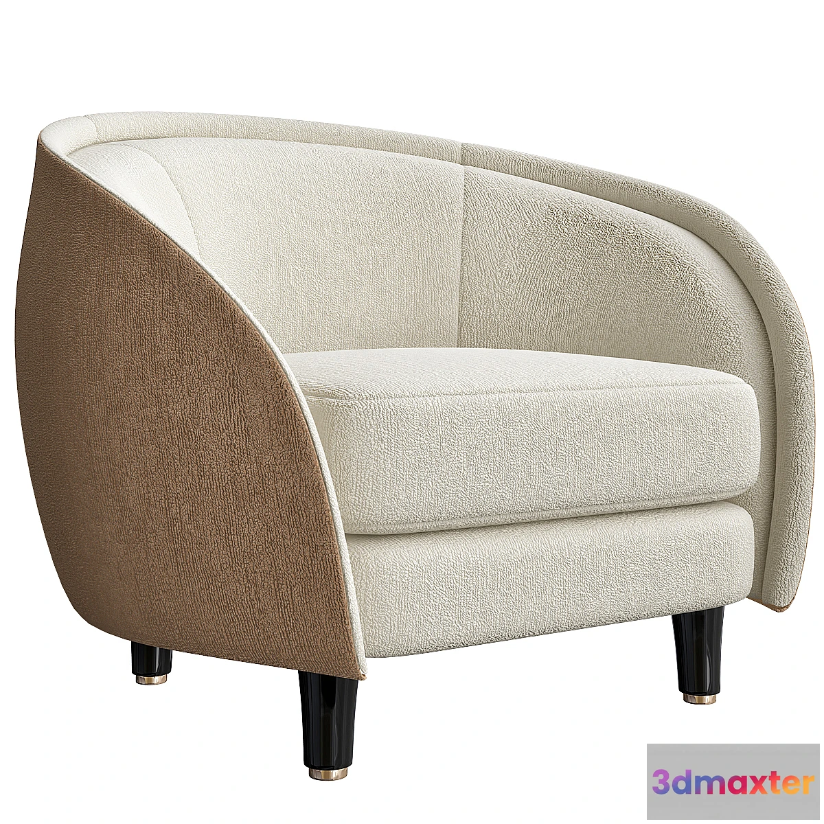 1432506 - Revers Lounge Chair by Gubi 3D Max