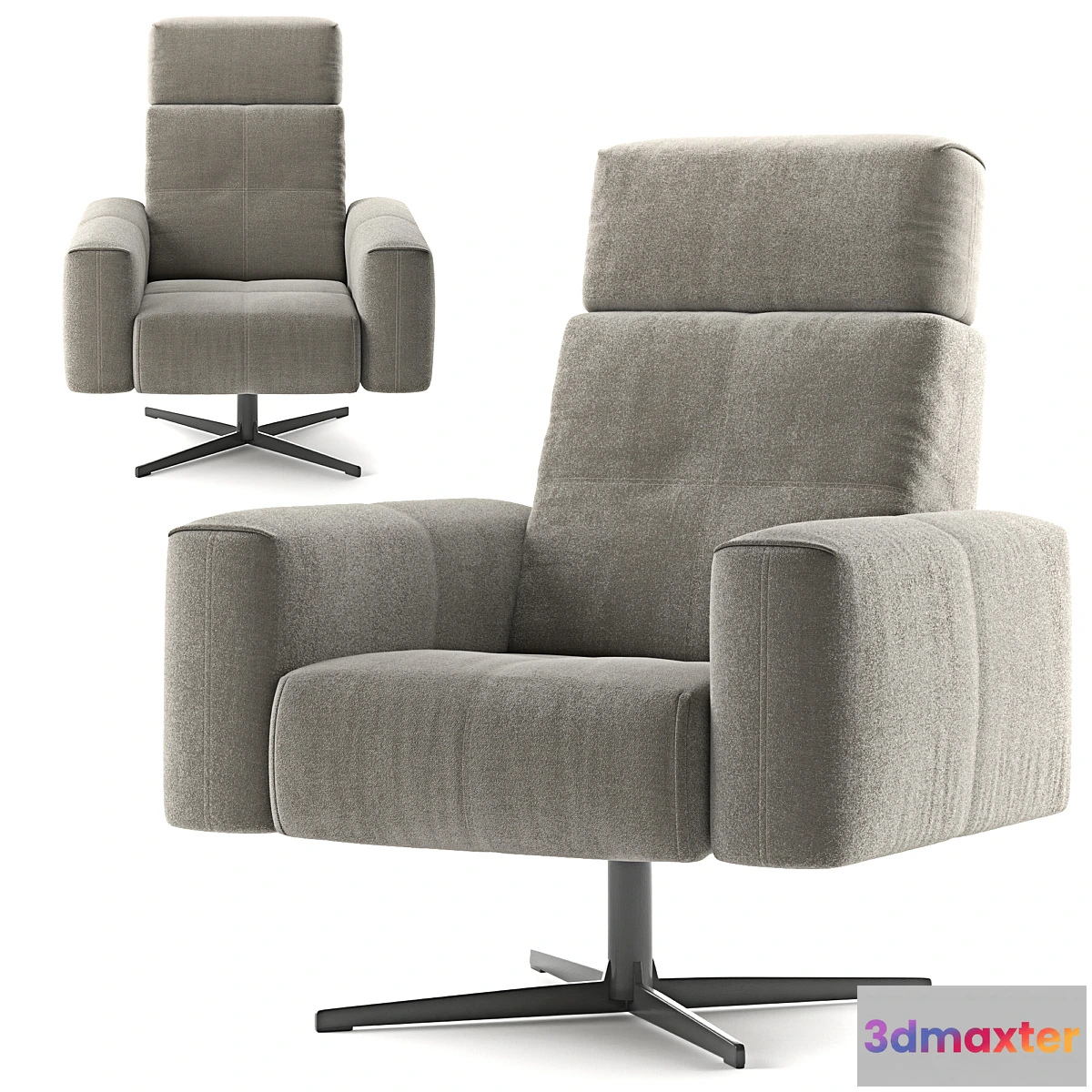 1432766 - Rolf Benz 50 armchair 3D Max