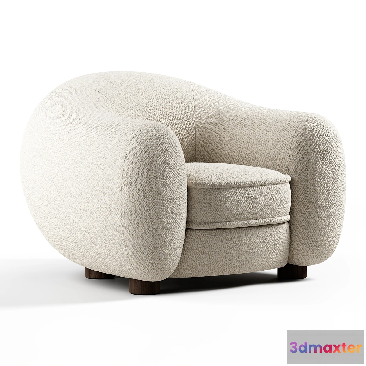 1434740 - Maison Royere - Polar Bear armchair 3D Max