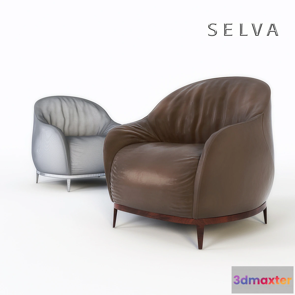 1435074 - SELVA BALI ARMCHAIR 3D Max