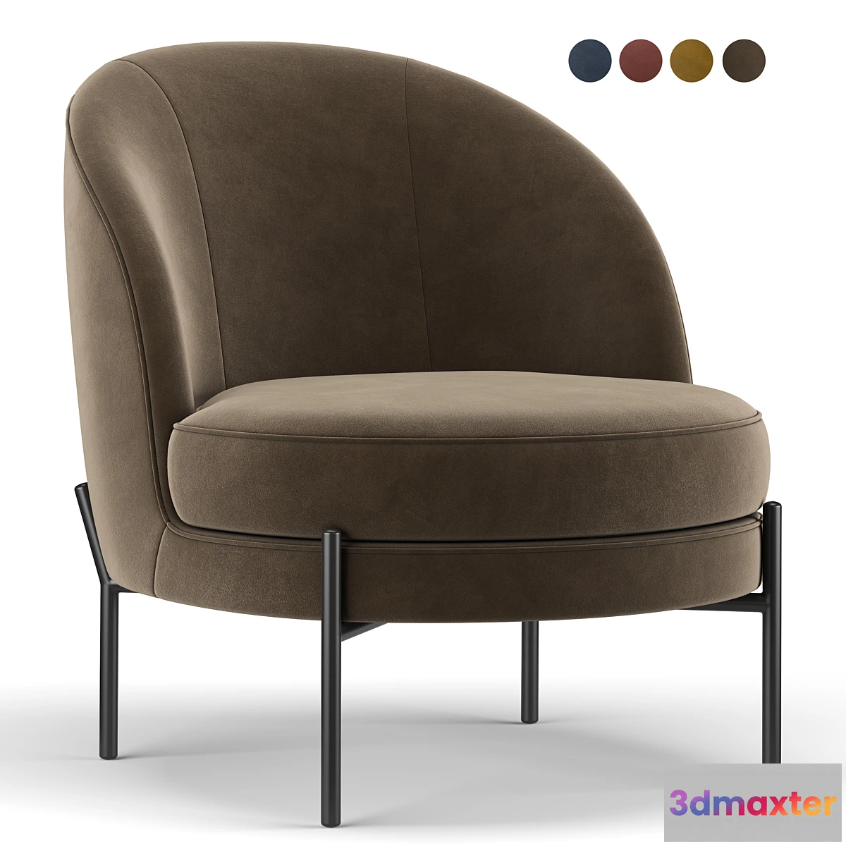1436348 - Eef armchair 3D Max