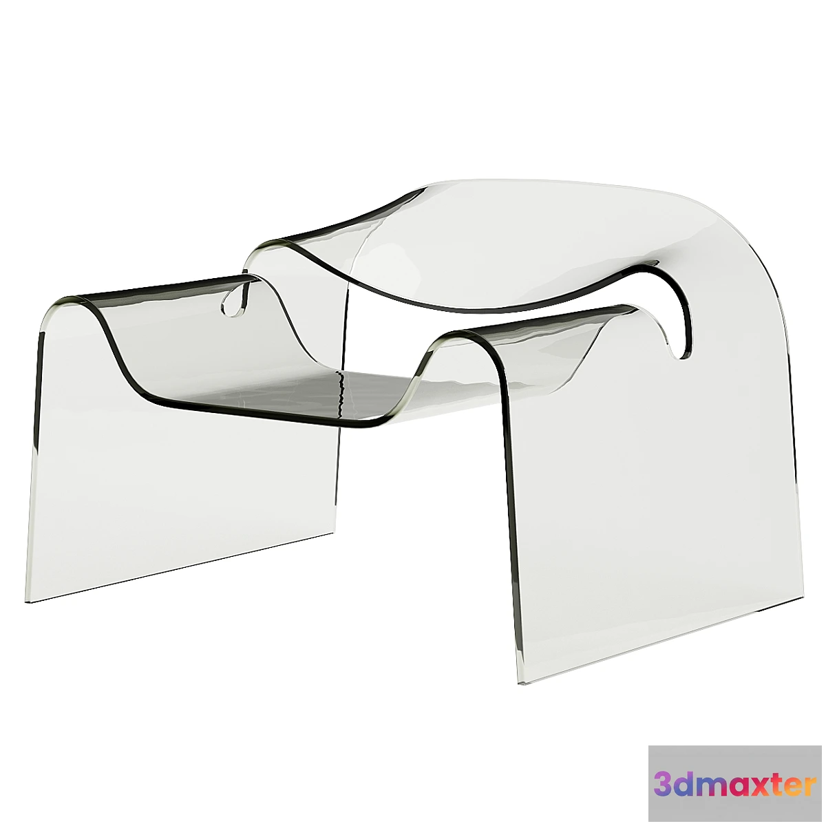 1436886 - Ghost Chair by Cini Boeri 3D Max