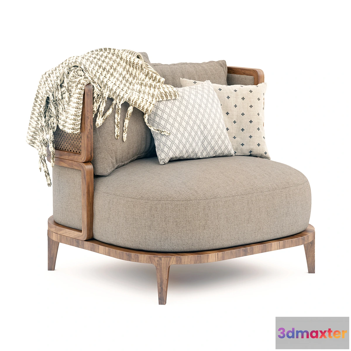 1439352 - Promenade armchair 3D Max