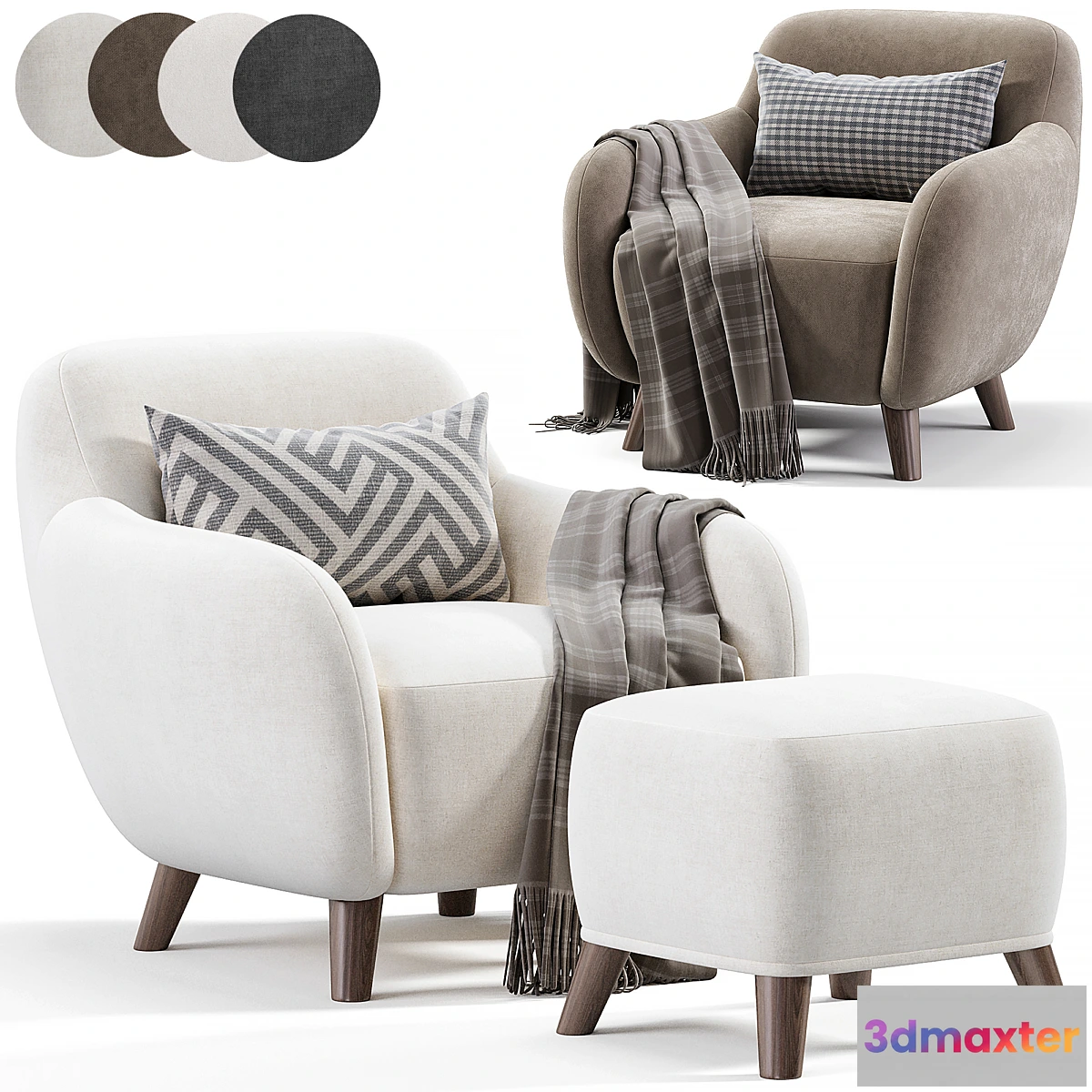 1440012 - Ansil Armchair 3D Max