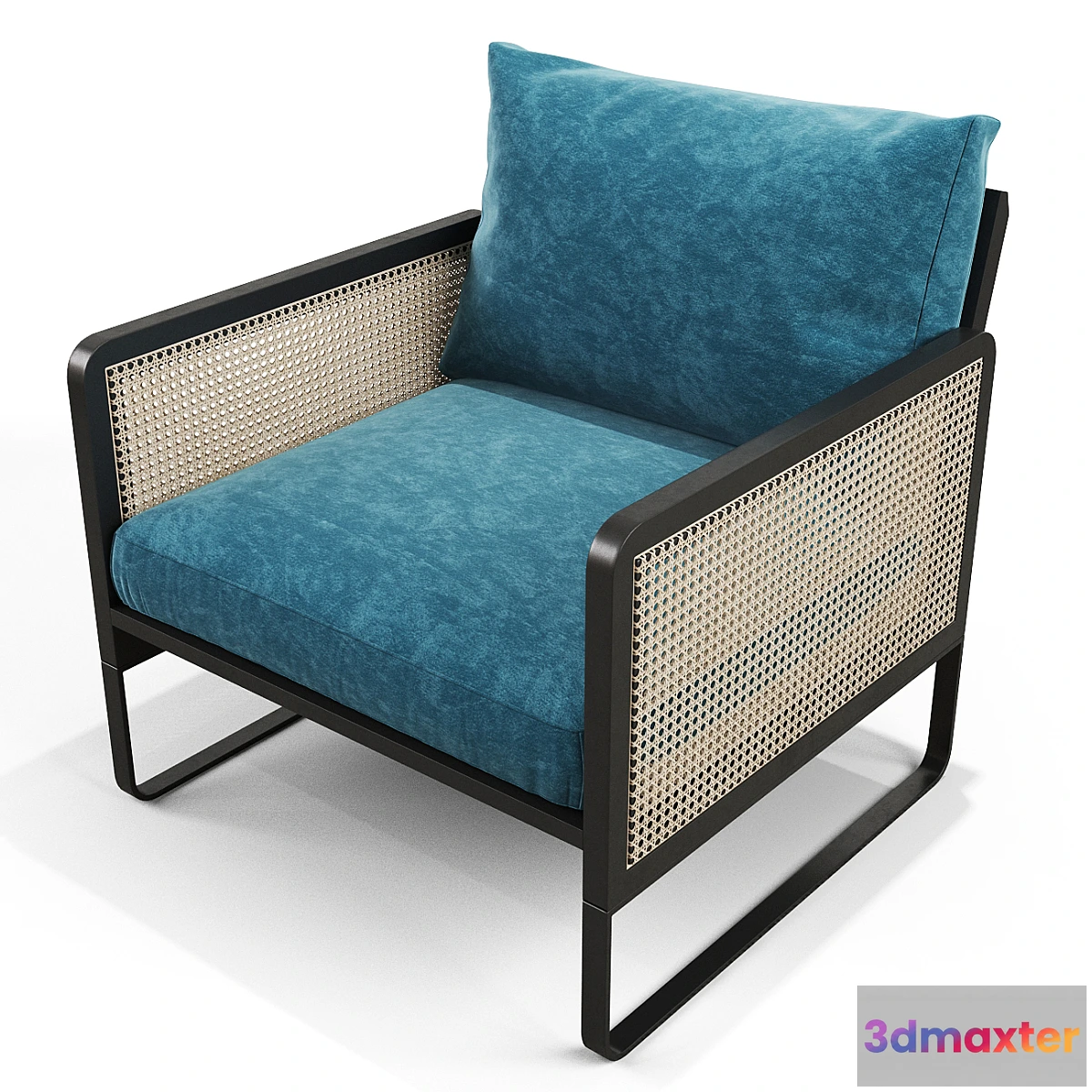 1440252 - Cane armchair 3D Max