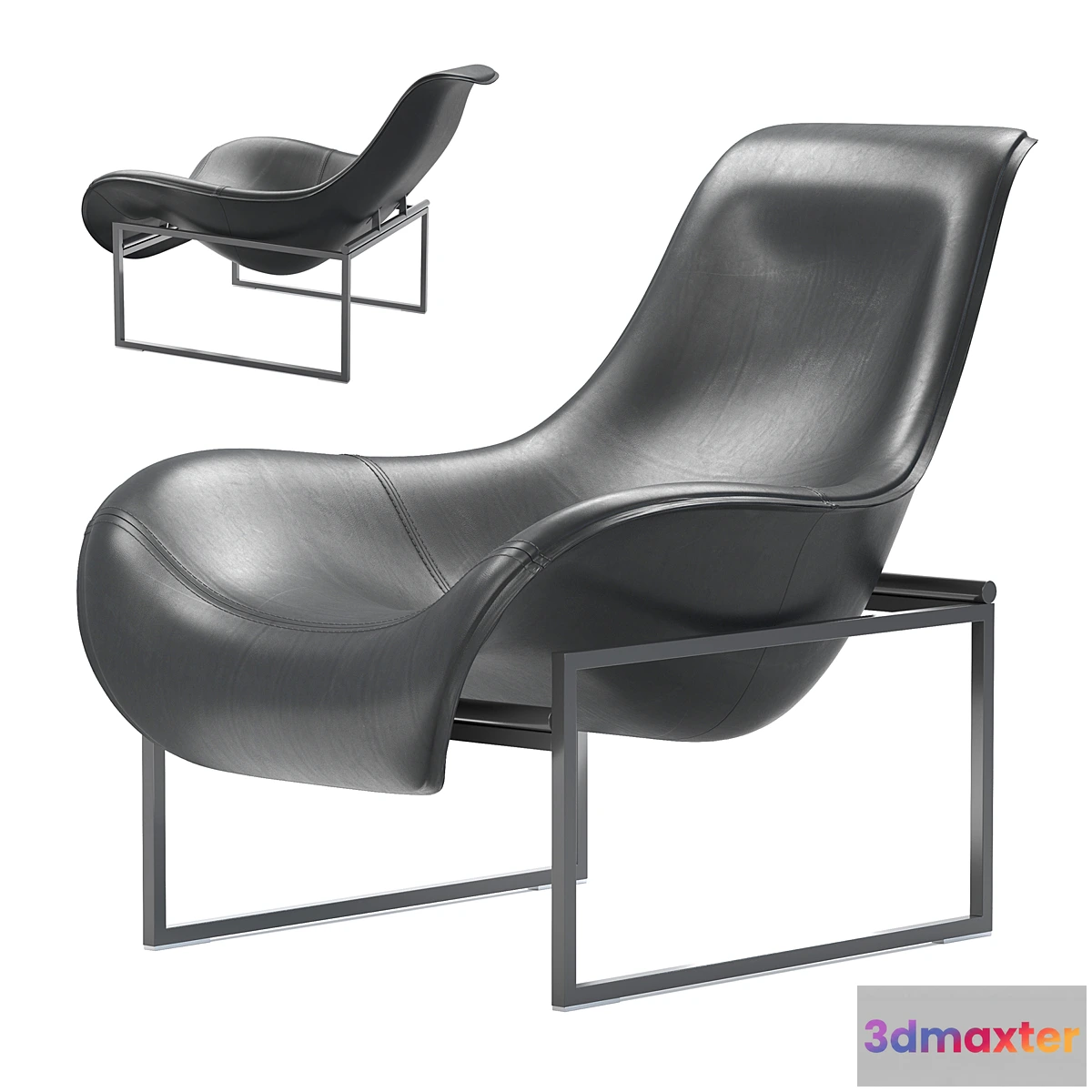 1440804 - Mart Armchair Frame Base 3D Max