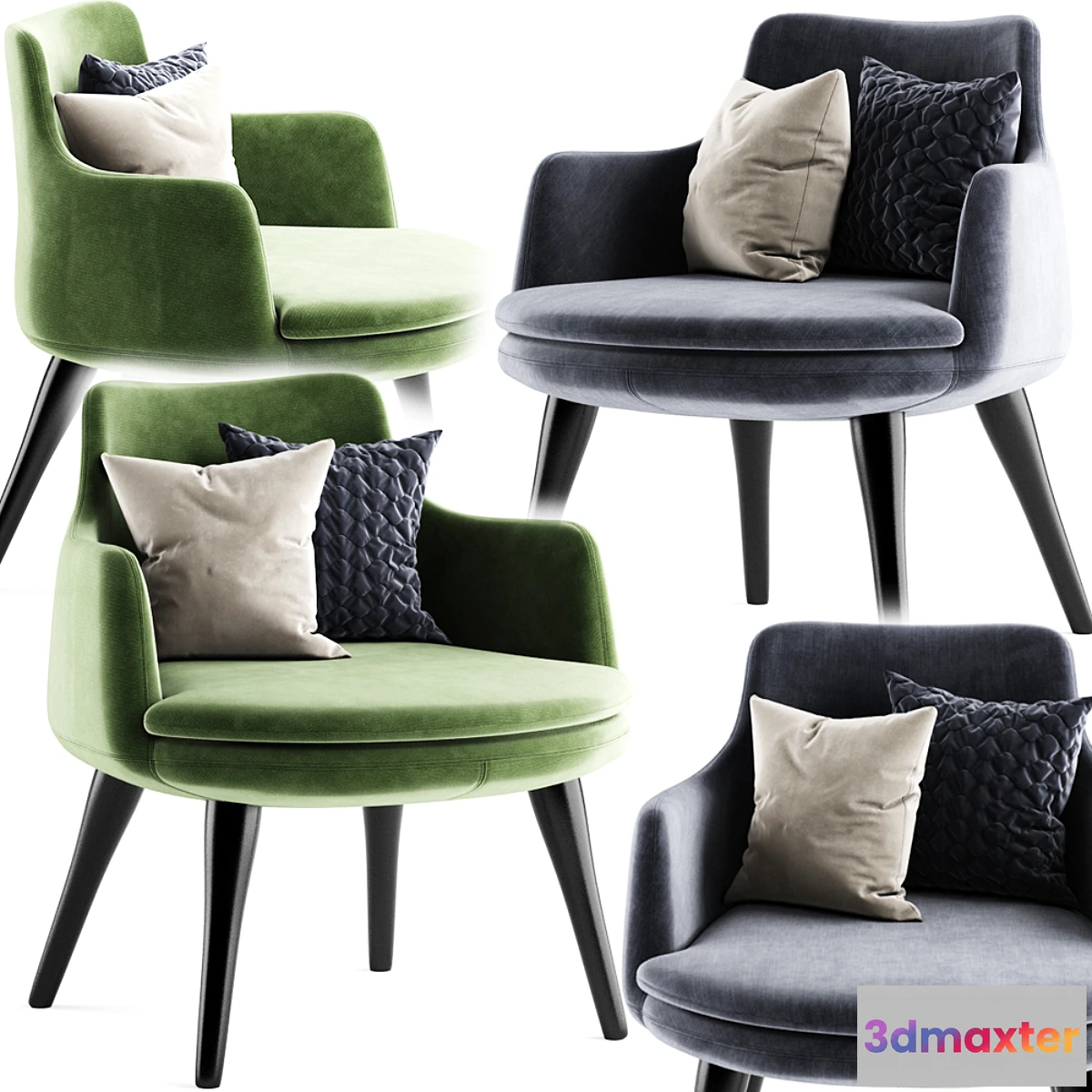 1441538 - Ban armchair 3D Max