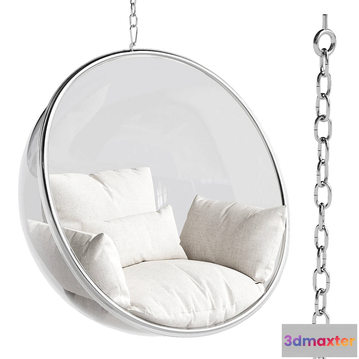1441796 - Hanging Bubble Armchair 3D Max