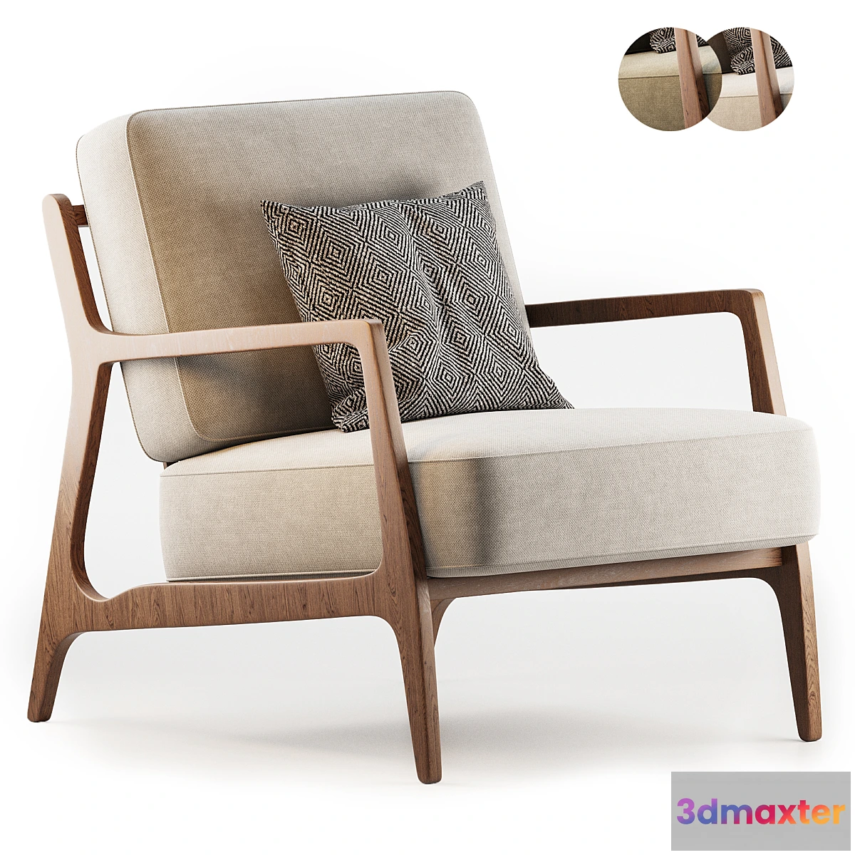 1441798 - Verity Lounge Chair 3D Max